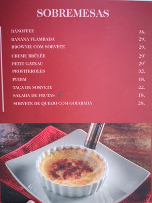 Sobremesas at Bordeaux Vinhos in Petropolis