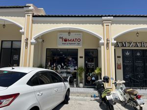 Entrance  at Red Tomato in Phuket