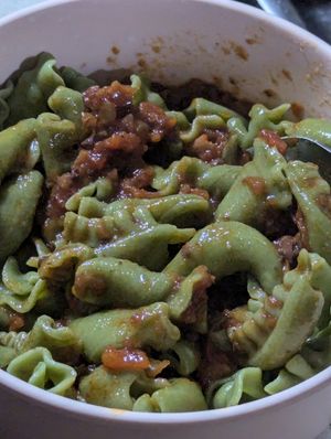 Home made pasta with walnut bolognese 😍 at Cucina Lab in Middle Swan