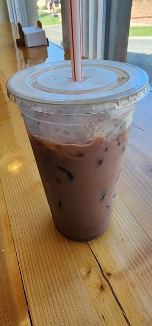 Cinnamon smore chai at Trenary Toast Cafe in Marquette