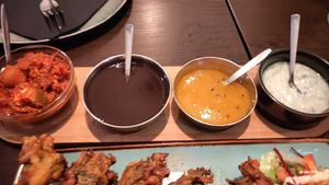 Dips at Namaste India in Luebeck