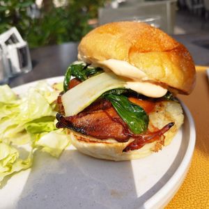 B at Mamma Mia Cafe in Imola