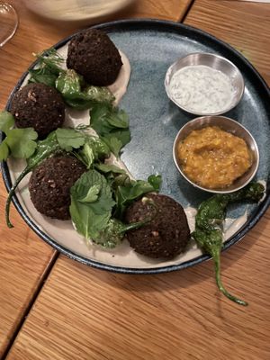 Falafel   at Mayfield  in San Juan Capistrano