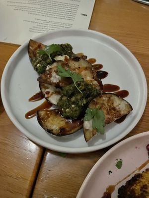 Fried Eggplant   at Mayfield  in San Juan Capistrano