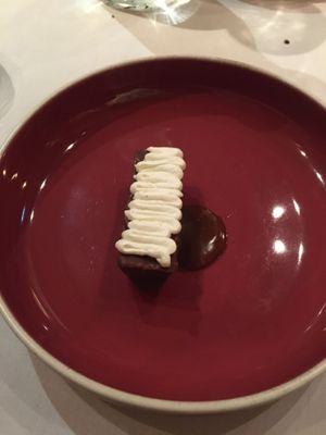 Chocolate desert.   at Studio Gauthier in London