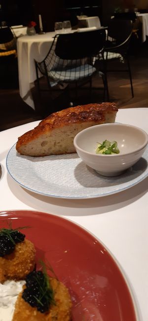 Focaccia at Studio Gauthier in London