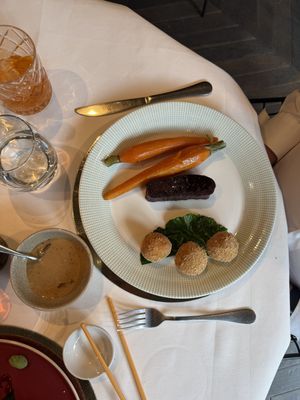 The flank “steak"  at Studio Gauthier in London