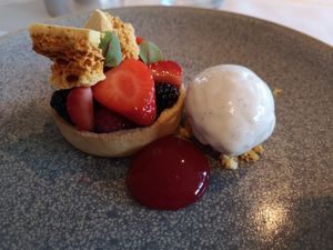 Dessert at Lemon Tree in Donegal