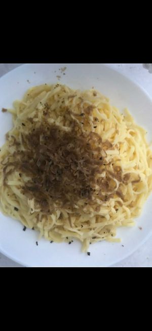 Pasta with truffle (best pasta I ever had!) at Azienda Agricola Montaioncino in Empoli