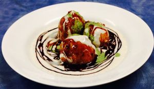 Dahi Bhalla at Khalsa Foods in Seven Hills