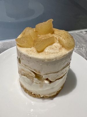 Apple vanilla   at Little Molly's Cheesecake in Aberdeen