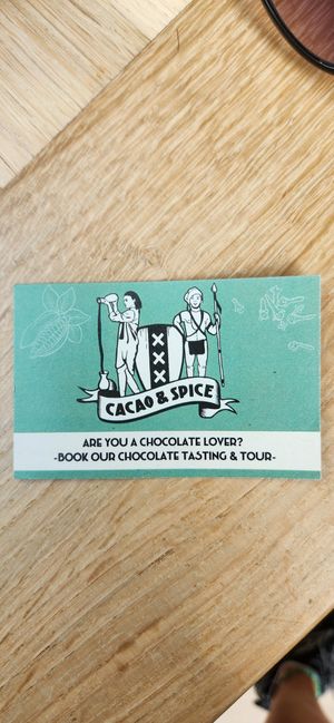  at Cacao & Spice Chocolate Shop in Amsterdam