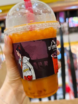 Vegan Thai tea (65 THB) at Cha Tra Mue - Central Festival in Chiang Mai