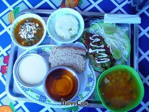 lunch choice number 1 at Govinda's in Morelia