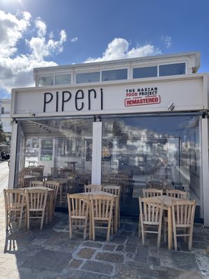 Exterior on waterfront  at Piperi Remastered in Naxos