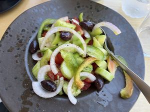 Naxian salad €7.50  at Piperi Remastered in Naxos