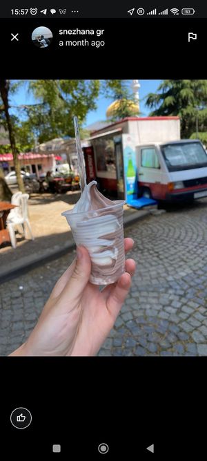 Ice cream at Cafe Soya in Batumi