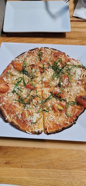 10" Margherita Pizza. at Zest Kitchen & Bar in Salt Lake City