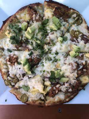 Breakfast pizza at Zest Kitchen & Bar in Salt Lake City