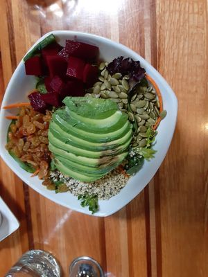 Power salad at Zest Kitchen & Bar in Salt Lake City