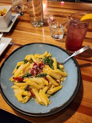 Pasta of the day: broccolini alfredo at Zest Kitchen & Bar in Salt Lake City