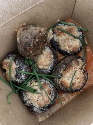 Stuffed mushrooms   at Zest Kitchen & Bar in Salt Lake City