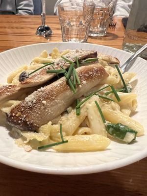 Pasta closeup  at Zest Kitchen & Bar in Salt Lake City