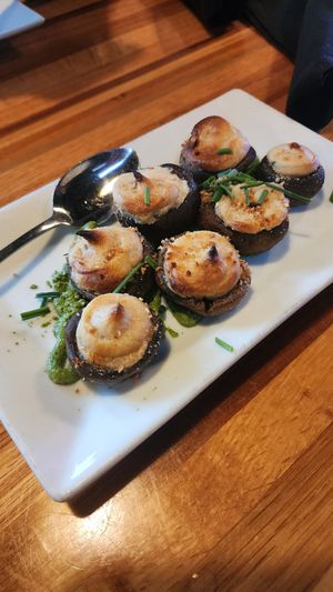 Stuffed mushrooms at Zest Kitchen & Bar in Salt Lake City