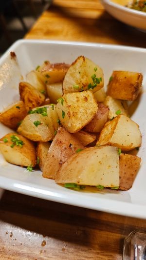 these were too hard.  flash grilled raw at Zest Kitchen & Bar in Salt Lake City