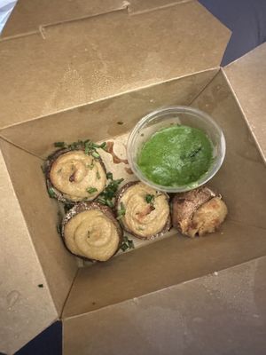 stuffed mushrooms   at Zest Kitchen & Bar in Salt Lake City