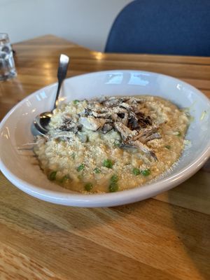 Mushroom risottoo  at Zest Kitchen & Bar in Salt Lake City