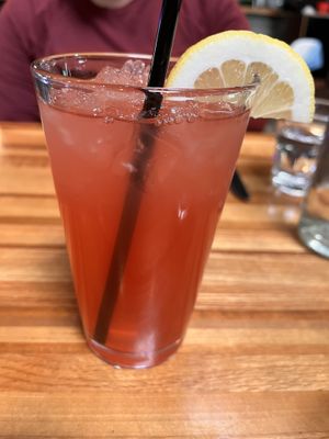 Strawberry lemonade   at Zest Kitchen & Bar in Salt Lake City