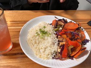 Peruvian stir fry  at Zest Kitchen & Bar in Salt Lake City
