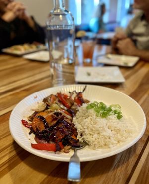 Peruvian stir fry   at Zest Kitchen & Bar in Salt Lake City