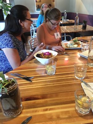 We've been very limited on our options during our stay here in Salt Lake City. That was until we found this restaurant that we've been eating at all week. The staff are all incredibly friendly, helpful and the food is out of this world delicious. The values of this restaurant goes beyond just good food made with love. The owner has created a foundation and is on a mission with his team to help change the world by promoting wellness and longevity. We will be forever grateful that we found this restaurant and we look forward to this restaurant chain expanding across the United States. ♥️ at Zest Kitchen & Bar in Salt Lake City