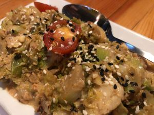 Brussels sprouts at Zest Kitchen & Bar in Salt Lake City