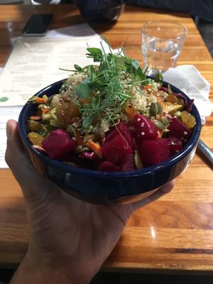 Superfoods salad (half size) at Zest Kitchen & Bar in Salt Lake City