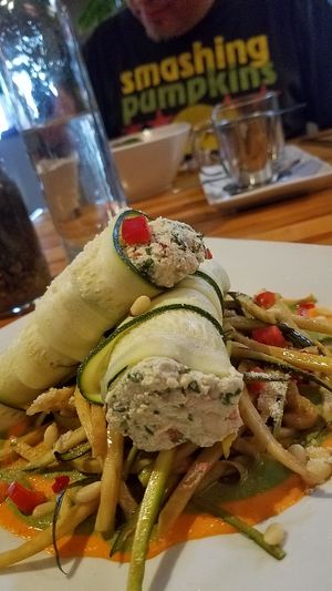 Zucchini Manicotti at Zest Kitchen & Bar in Salt Lake City