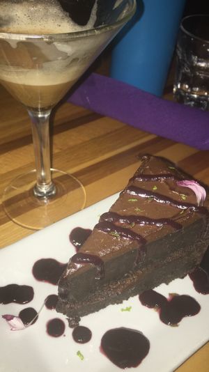 Chocolate cake  at Zest Kitchen & Bar in Salt Lake City