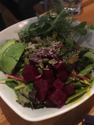 Super foods protein salad at Zest Kitchen & Bar in Salt Lake City