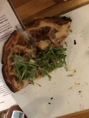 BBQ jackfruit pizza at Zest Kitchen & Bar in Salt Lake City