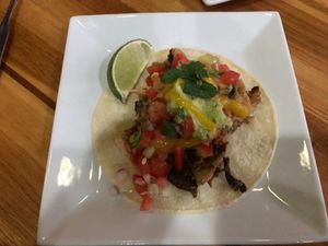 Cuban taco 🌮  at Zest Kitchen & Bar in Salt Lake City