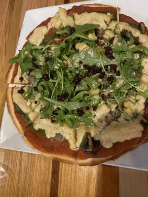 Traditional pizza at Zest Kitchen & Bar in Salt Lake City