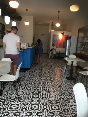 Interior at Twice Cream in Edmonton