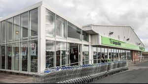   at Co-op  in Lerwick