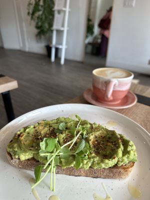 It was delish  at Found Coffee in Toronto