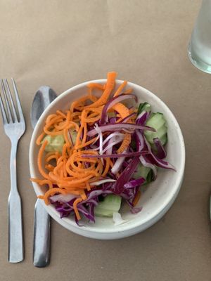 Cucumber salad  at Yasotorn Thai Cusine in Evanston