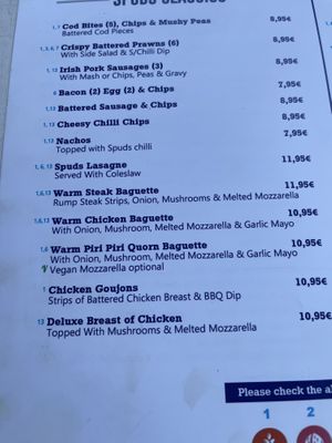 Baguette  at Spud Murphy's in Alicante