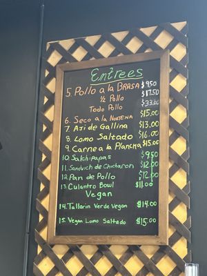 3 vegan entrees  at Culantro in Ferndale