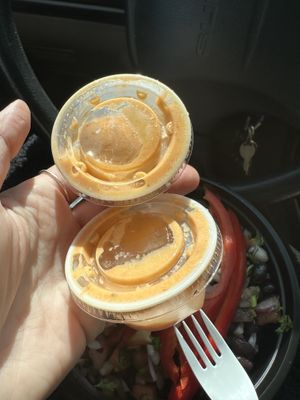 Aji rocoto sauce is vegan!   at Culantro in Ferndale